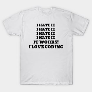 I Love Coding T-Shirt